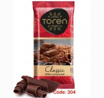 Toren Classic Milky Compound Chocolate with lovely tasty Chocolate-(Red Pack)**(Turkey)** 52g