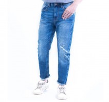 28 - Stylish Denim Long Jeans Pant - 05 - Grey