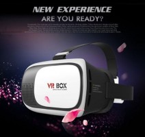 VR BOX 2 Virtual Reality 3D Glasses For Smartphones - Black and White